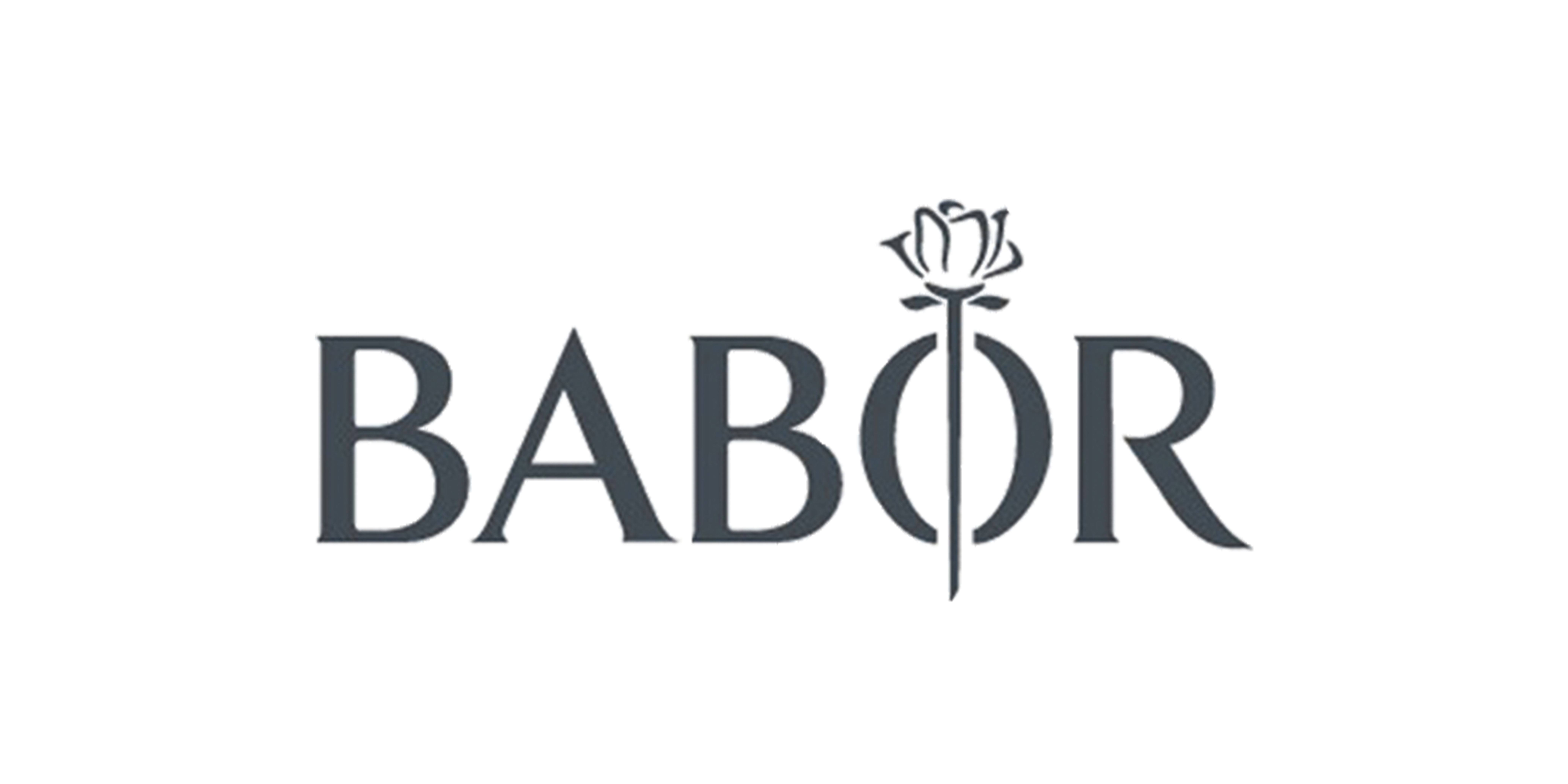 Hier ist das Logo von Babor zu sehen. 