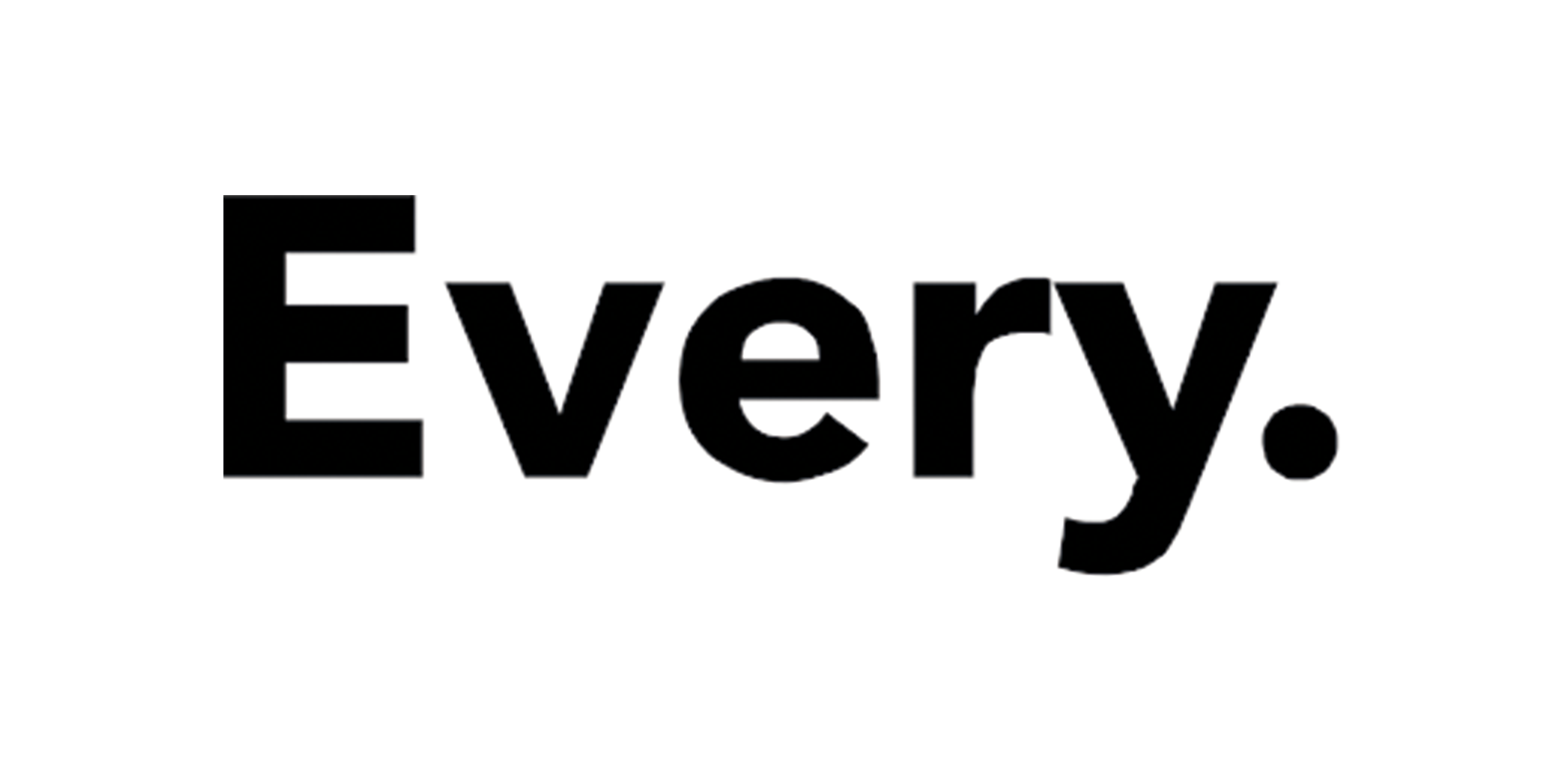 Hier ist das Logo von every. zu sehen.