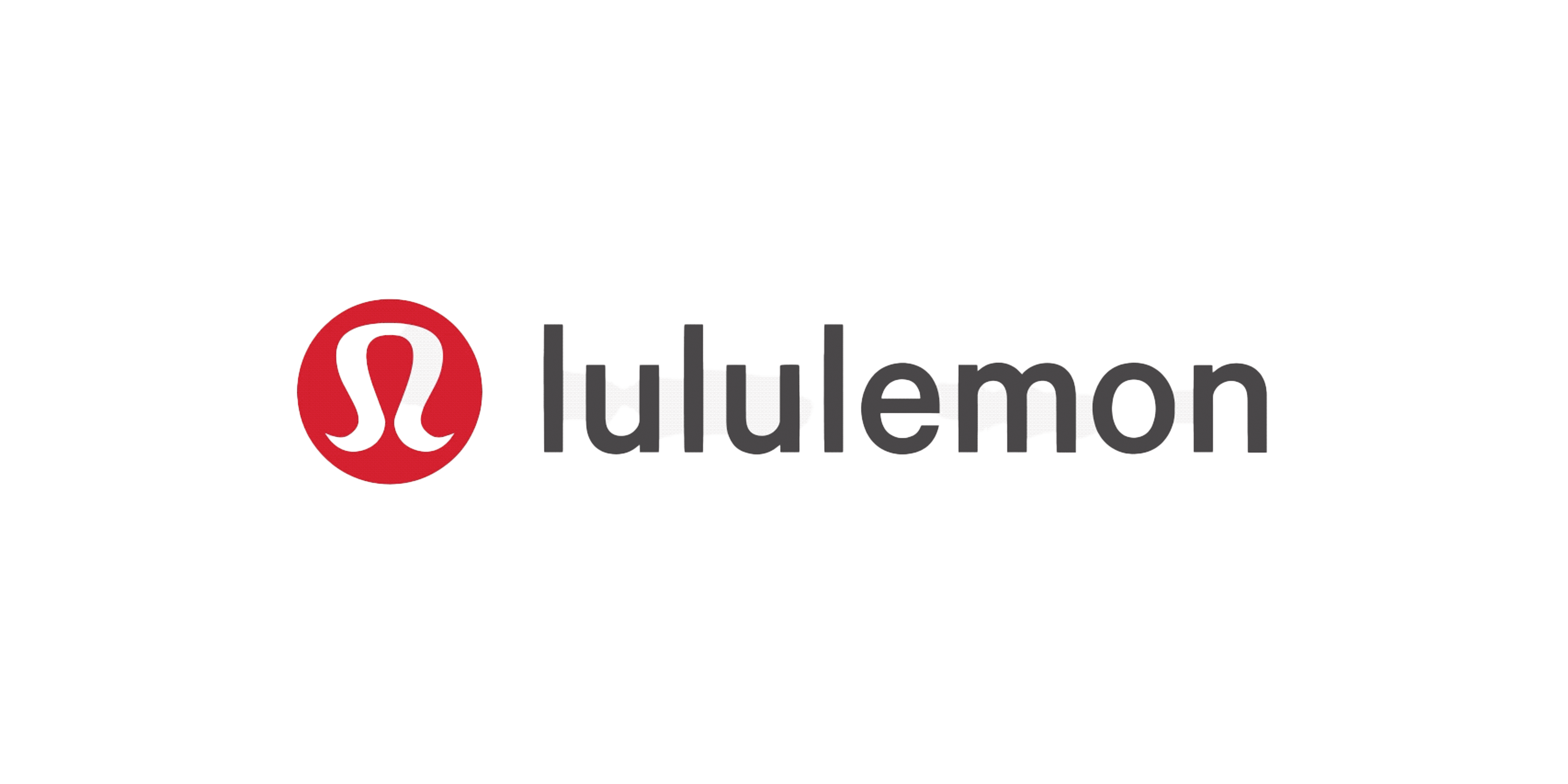 An dieser Stelle ist das Logo von Lululemon zu sehen
