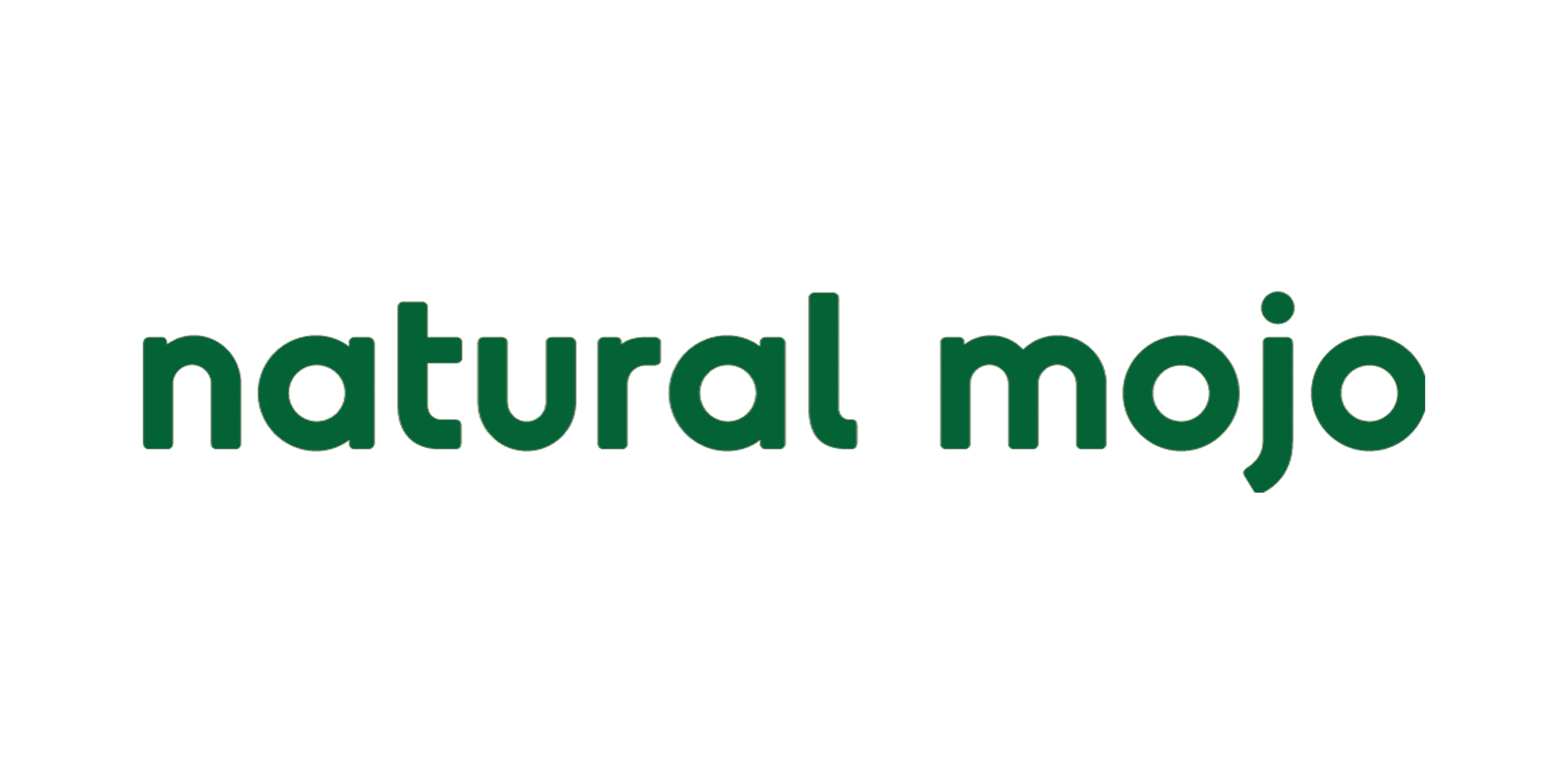 Hier ist das Logo von natural mojo abgebildet.