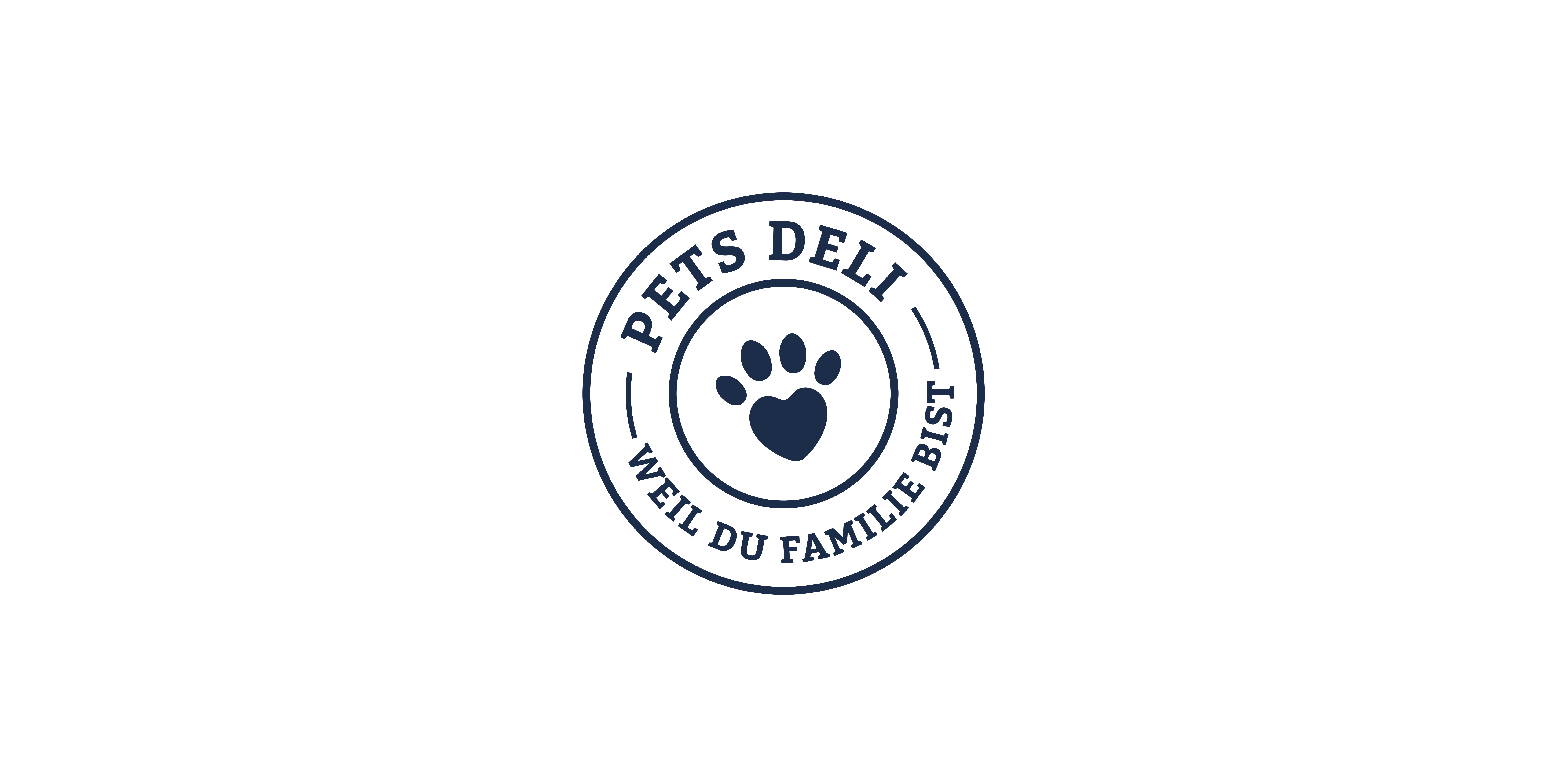 Das Logo von dem Unternehmen petsdeli ist hier eingefügt.