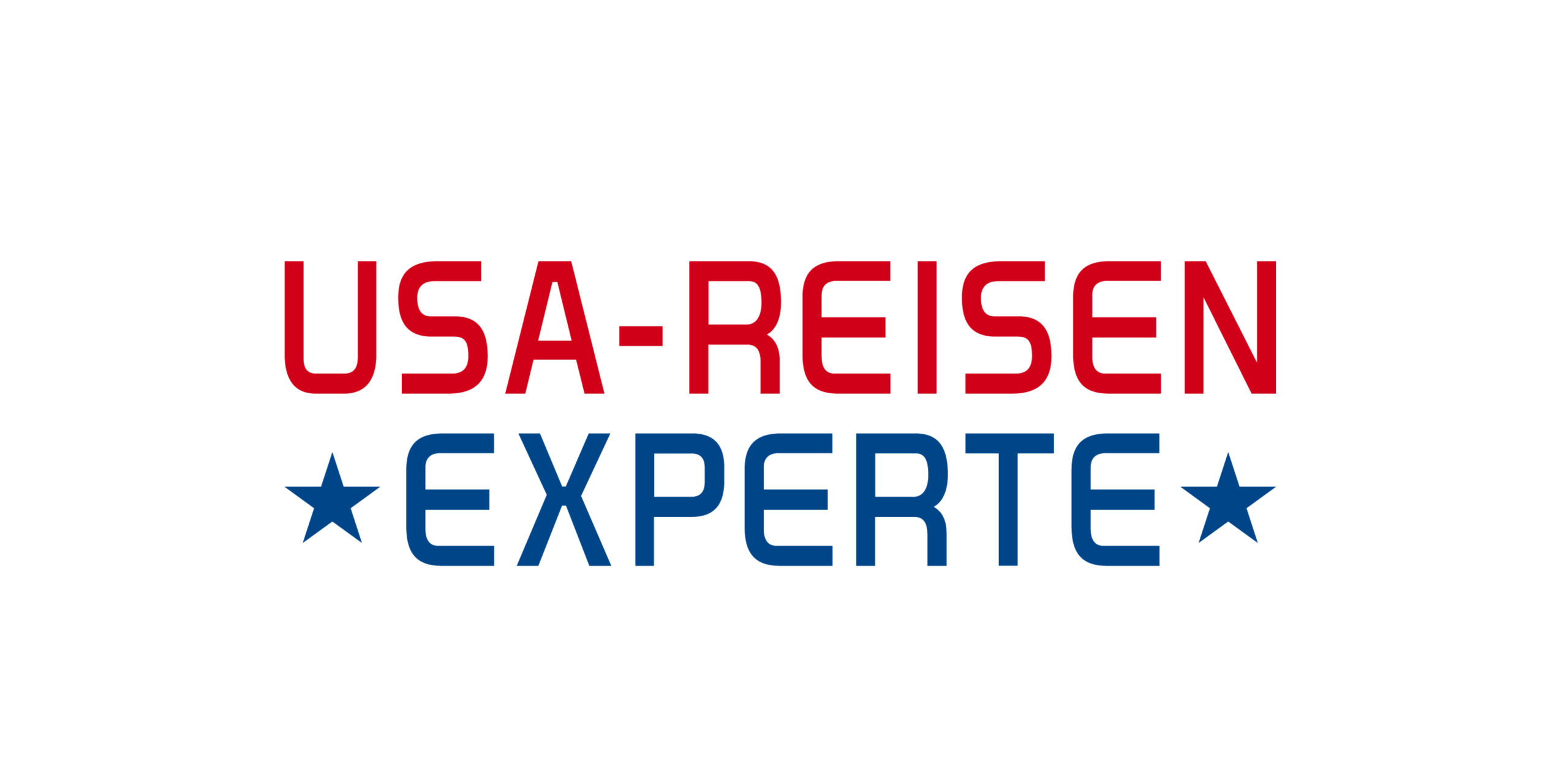 Logo von USA Reisen, für die wir den Social Media Auftritt erfolgreich umgesetzt haben.